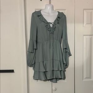 DO+BE Soft Green Dress-NWT